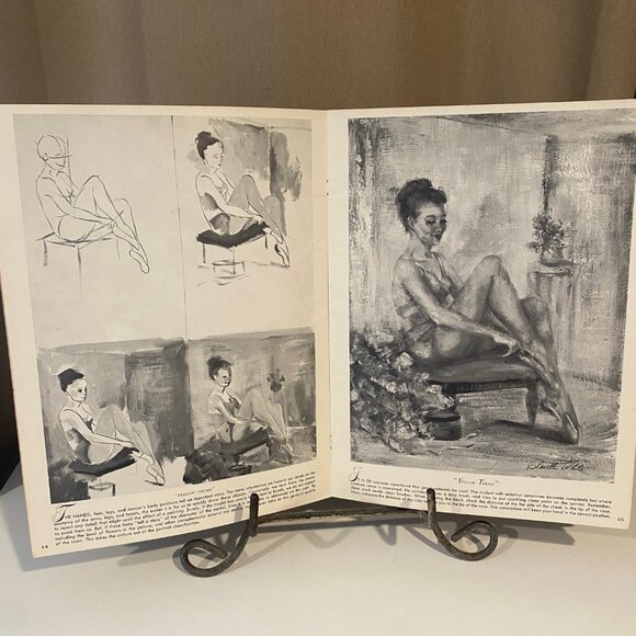 Vintage Drawing in Charcoal Book‎ Walter T. Foster 14x10 Art Guide - Picture 3 of 5